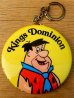 画像1: ct-160401-22 Fred Flintstone / Button Key Ring (1)