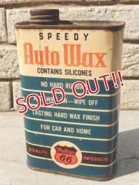 dp-160401-32 Phillips 66 / 50's Speedy Auto Wax Can