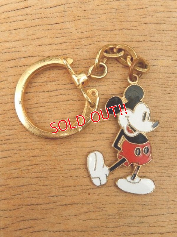 画像1: ct-160401-26 Mickey Mouse / 70's Key ring