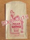 dp-160401-48 Pecan Krunch Ice Cream Vintage Paper Bag