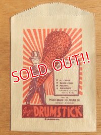 dp-160401-40 Polor Brand Ice Cream / Drumstick Vintage Paper Bag