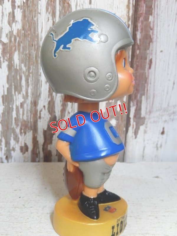 画像3: ct-160309-55 NFL 70's Bobble Head "Detroit Lions"