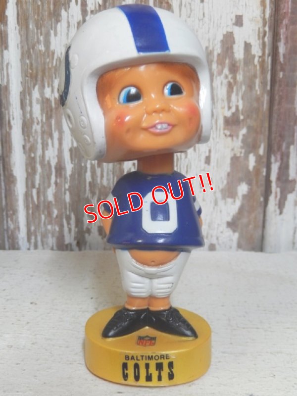 画像1: ct-160309-55 NFL 70's Bobble Head "Indianapolis Colts"