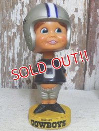 ct-160309-55 NFL 70's Bobble Head "Dallas Cowboys"