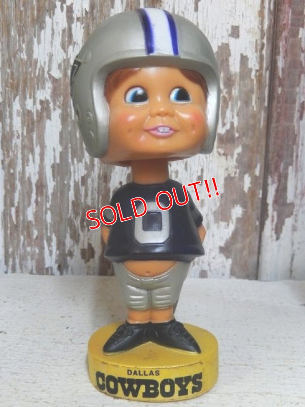 画像1: ct-160309-55 NFL 70's Bobble Head "Dallas Cowboys"