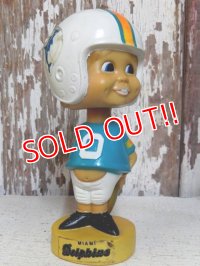 ct-160309-55 NFL 70's Bobble Head "Miami Dolphins"