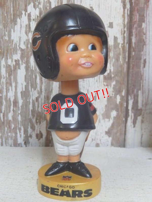 画像1: ct-160309-55 NFL 70's Bobble Head "Chicago Bears"