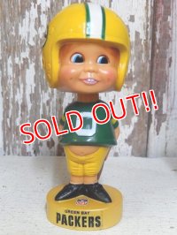 ct-160309-55 NFL 70's Bobble Head "Green Bay Packers"