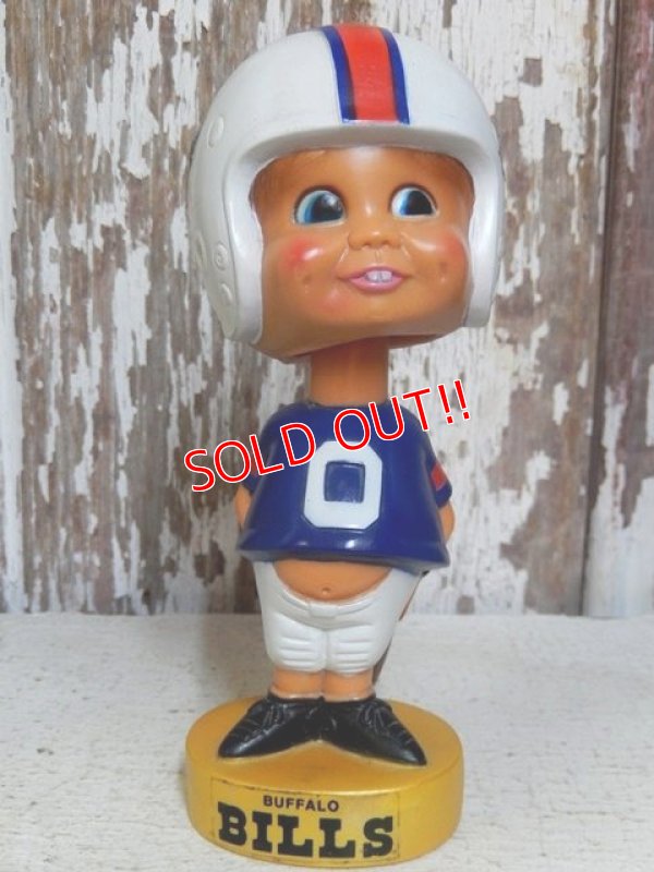 画像1: ct-160309-55 NFL 70's Bobble Head "Buffalo Bills"