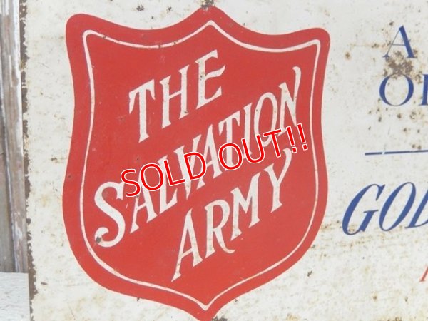 画像2: dp-160409-03 THE SALVATION ARMY / 60's Sign Plate