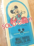 ct-160409-20 Mickey Mouse / 70's Luggage Tag