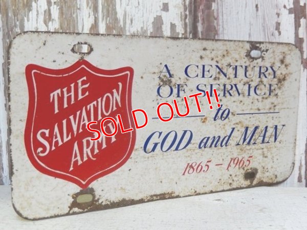 画像1: dp-160409-03 THE SALVATION ARMY / 60's Sign Plate