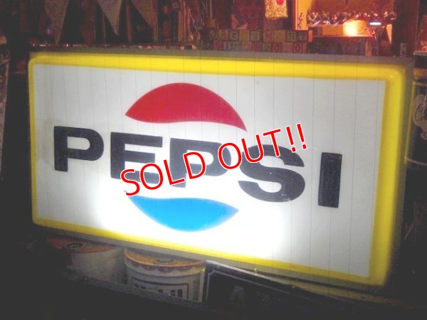 画像1: dp-160501-01 PEPSI / 60's Light Up Sign