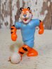 画像1: ct-160409-34 Kellogg's Tony the Tiger / 90's PVC "Soccer" (1)