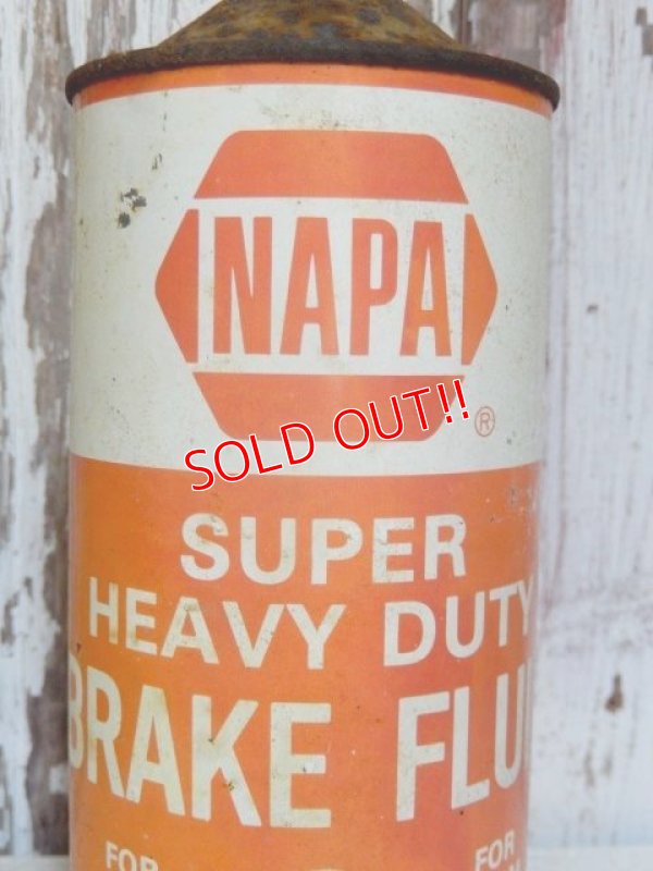 画像2: dp-150711-01 NAPA / Super Heavy Duty Brake Fluid Can
