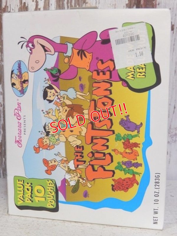 画像7: ct-120523-90 The Flintstones / 1991 Real Fruit Snacks Box