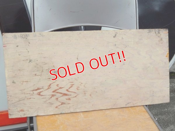 画像7: dp-160120-02 ROGERS & ROGERS / Vintage Wooden Sign