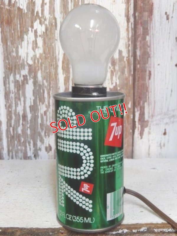 画像1: dp-130702-03 7up / 80's Steel Can Lamp