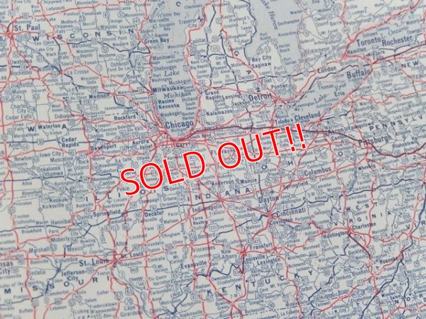 画像6: dp-160501-22 STANDARD / 50's Road Map "North Dakota"