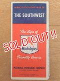 dp-160501-22 Mobiloil / 50's Road Map "THE SOUTHWEST"