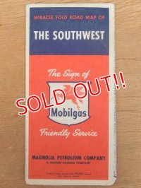 dp-160501-22 Mobiloil / 50's Road Map "THE SOUTHWEST"