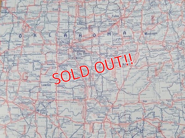 画像6: dp-160501-22 Mobiloil / 50's Road Map "THE SOUTHWEST"