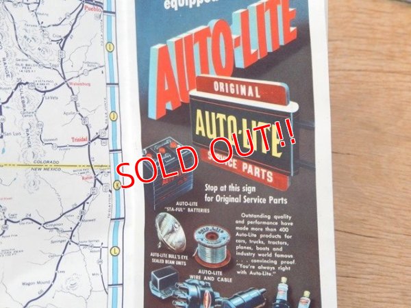 画像5: dp-160501-22 AAA / 50's Road Map "Southwestern STATES"