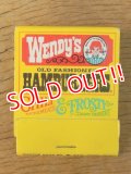 mt-150218-04 Wendy's / Vintage Match Book