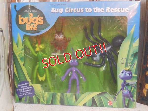 画像1: ct-160401-22 a bug's life / Mattel 90's Bug Circus to the Rescue