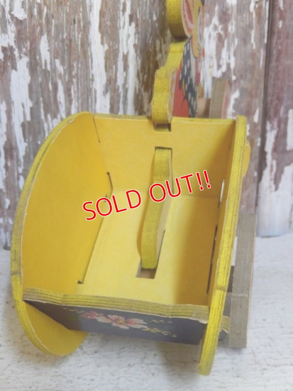 画像9: ct-160512-10 Dolly Toy / 60's Easter Bunny Cart