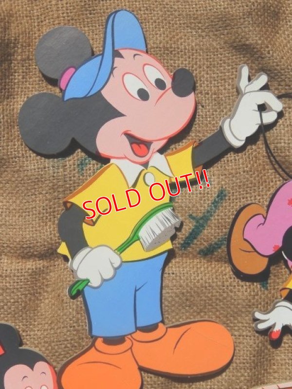 画像2: ct-160512-08 Mickey Mouse,Morty and Ferdie / Dolly Toy 70's Wall Pin-Up