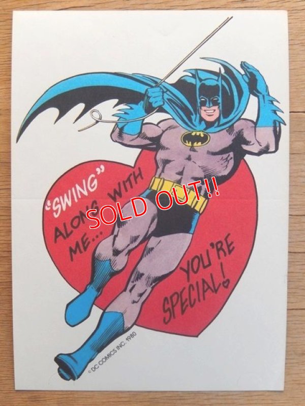 画像1: ct-160512-01 Batman / 80's Greeting Card