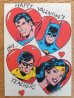 画像1: ct-160512-01 DC Comics / 80's Greeting Card (1)