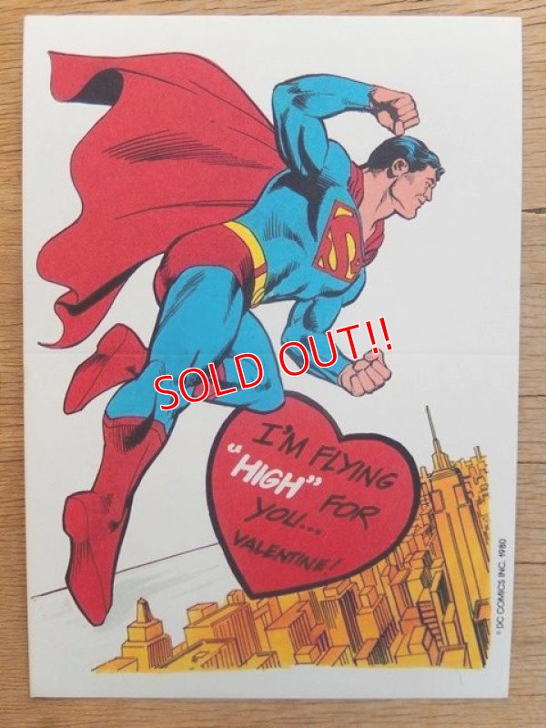 画像1: ct-160512-01 Superman / 80's Greeting Card