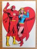 画像1: ct-160512-01 The Flash & Supergirl / 80's Greeting Card (1)