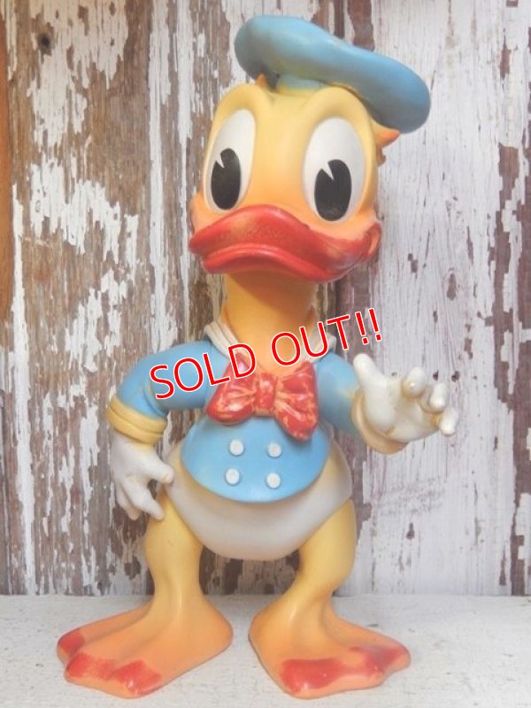 画像1: ct-160519-06 Donald Duck / Ledraplastic 1962 Rubber Doll (Large)