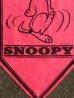 画像3: ct-160519-11 PEANUTS / 60's Banner "Snoopy" Pink (3)