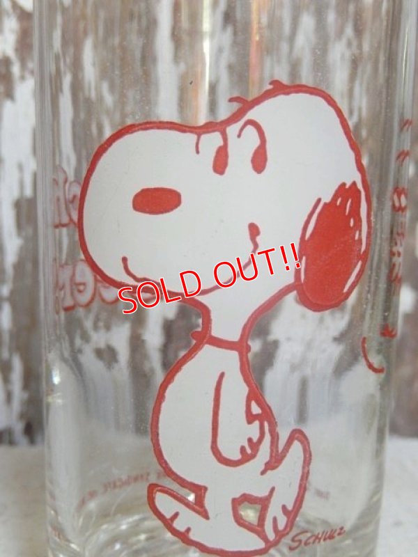 画像2: gs-160519-02 Snoopy / 70's "Too much root beer!" glass