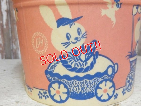 画像2: ct-160519-22 Lily Tulip Cup / 60's Easter Candy Container