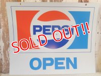 dp-160519-05 PEPSI / 70's-80's OPEN,CLOSE Sign