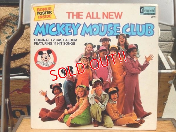 画像1: ct-160601-01 Mickey Mouse Club / 70's Record