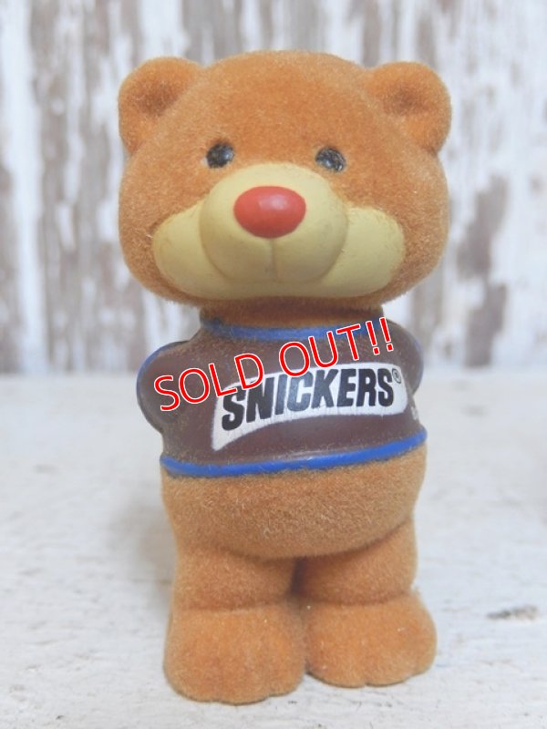 画像1: ct-160519-27 MARS / 1987 Snickers Flocked Bears (B)