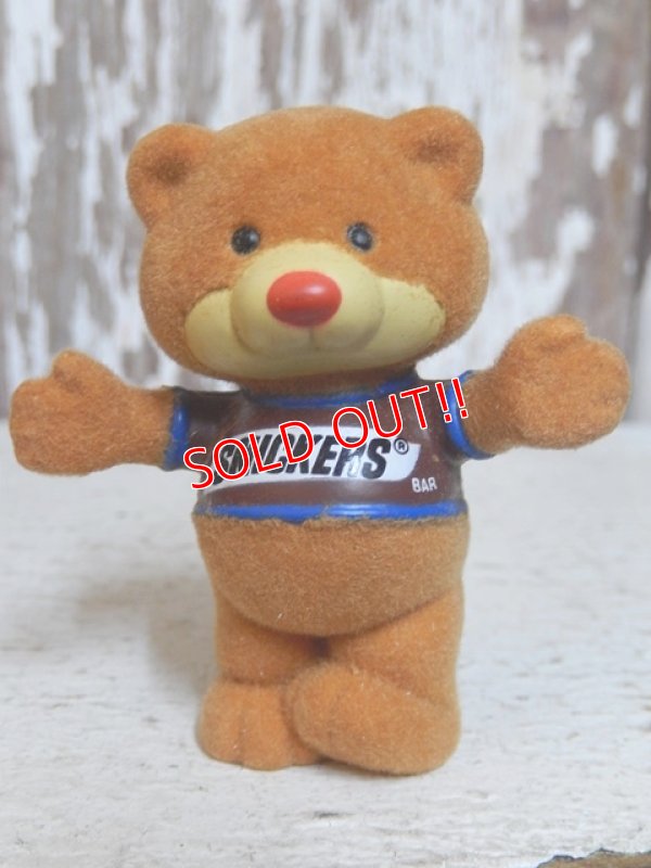 画像1: ct-160519-26 MARS / 1987 Snickers Flocked Bears (A)