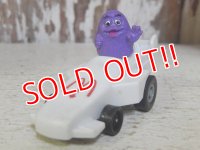 ct-160601-14 McDonald's CANADA / Grimace 1988 Meal Toy "TURBO MACS"