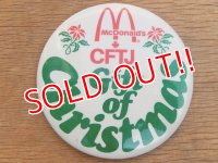 ct-160601-10 McDonald's CANADA / Vintage Pinback
