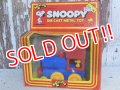 ct-160601-20 Snoopy / AVIVA 70's Die Cast Metal Toy "Locomotive"