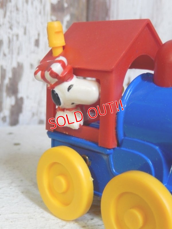 画像5: ct-160601-20 Snoopy / AVIVA 70's Die Cast Metal Toy "Locomotive"
