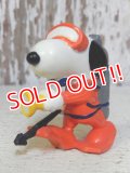 ct-160601-22 Snoopy / Schleich 80's PVC "Scuba"