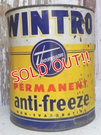 dp-160601-09 WINTRO Anti-Freeze / Vintage Motor Oil Can