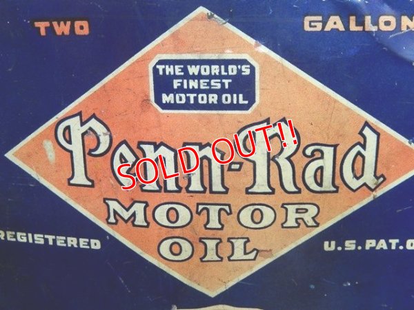 画像2: dp-160601-14 Penn-Rad / Vintage Motor Oil Can